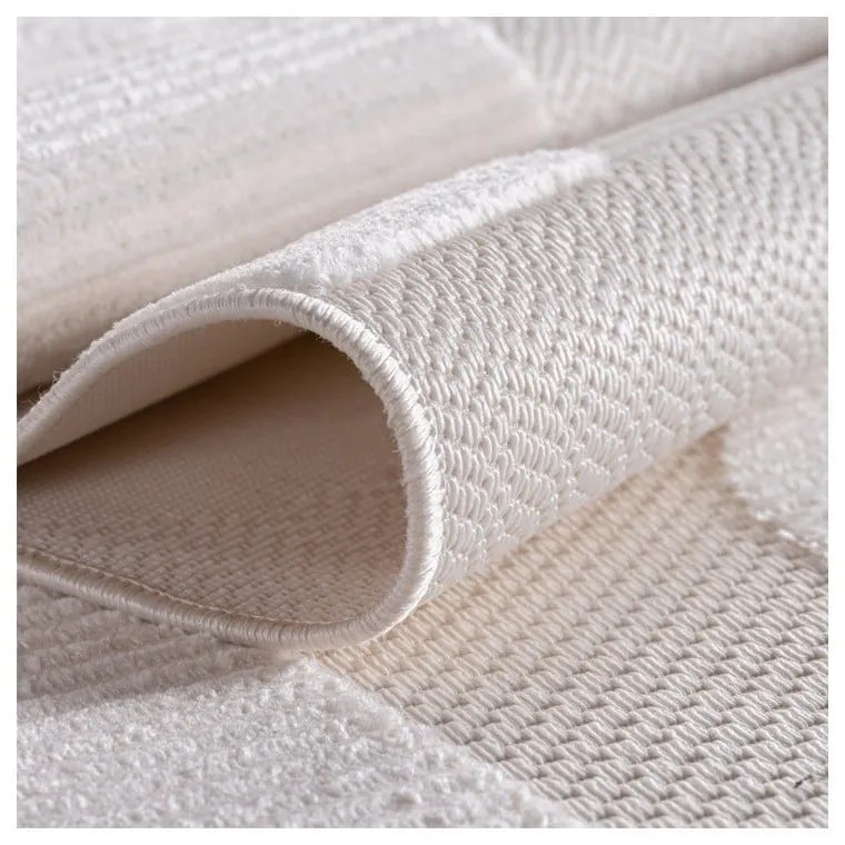 Krémszínű kültéri-beltéri futószőnyeg 80x250 cm Doha 1651 Cream – Ayyildiz Carpets
