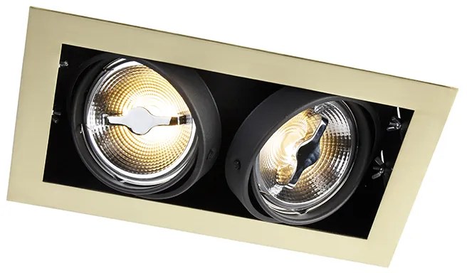 Beépített reflektor sárgaréz állítható 2-lámpás - Oneon