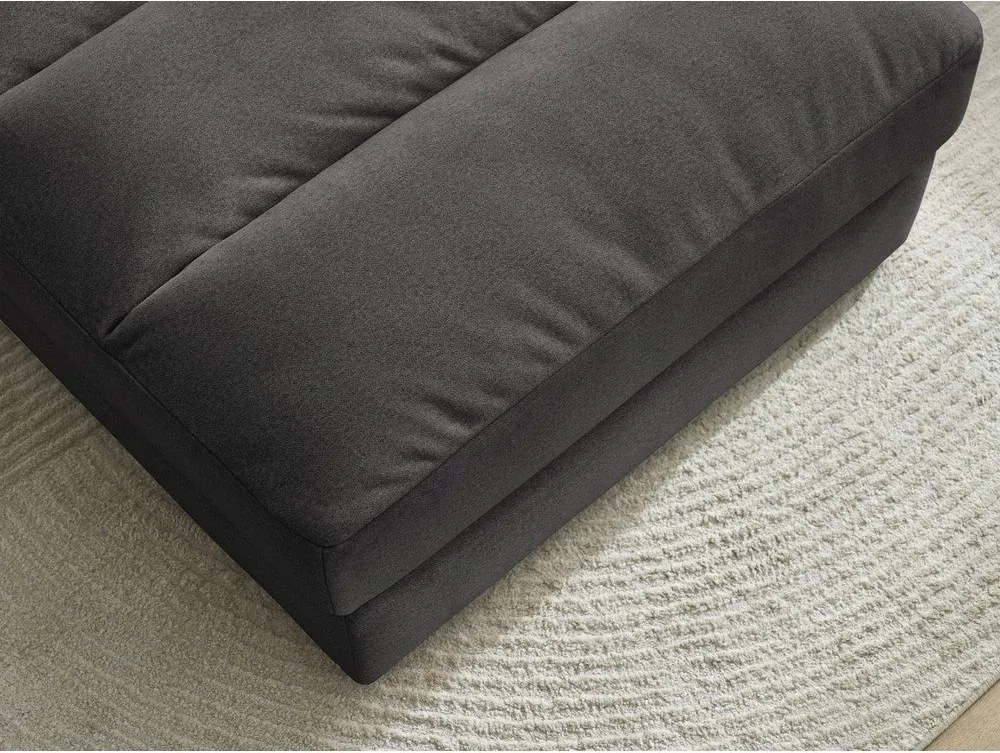 Fekete bársony lábtartó Sierra – Bobochic Paris