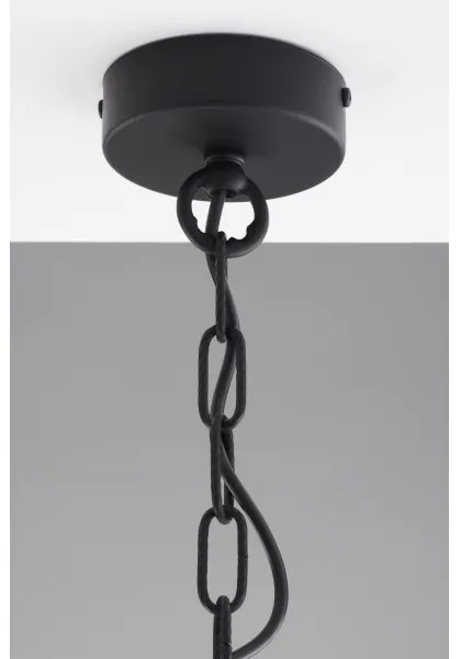 Jupiter 2102 - Láncos csillár ARTHUR 6xE27/15W/230V kék/fekete