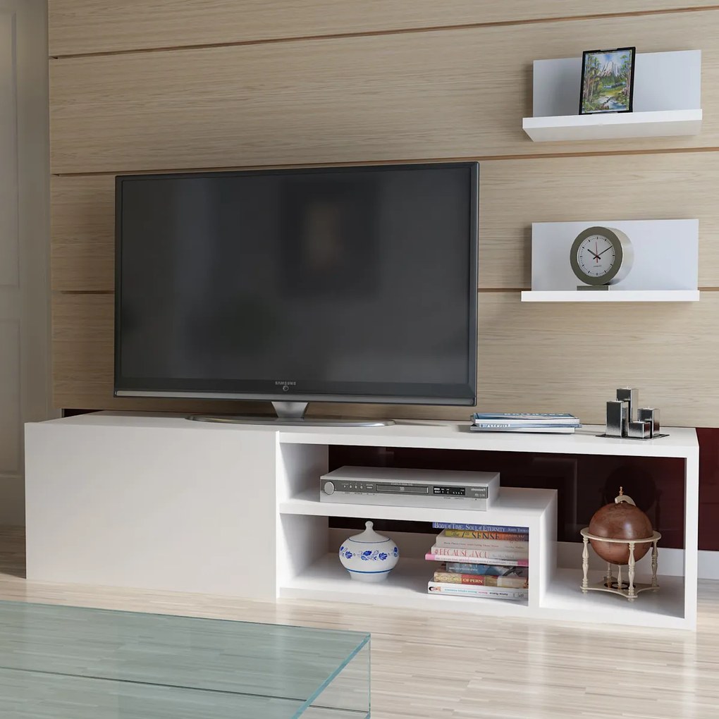 TV asztal Zeplin Fehér