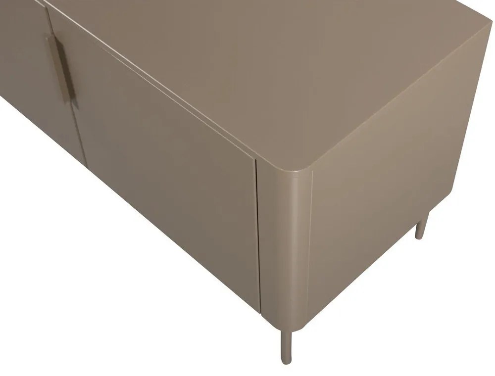 Szürkésbarna borovi fenyő TV-állvány 154x56x44 cm Gunnar – WOOOD