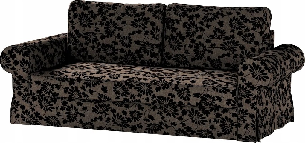 Dekoria Backabro 3 személyes összecsukható kanapé huzat Ikea szürke