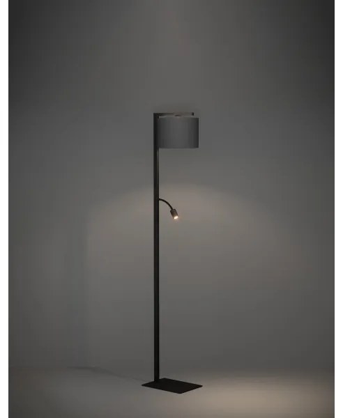 Eglo 390068 - LED Állólámpa FOLIGNO 1xE27/40W/230V + LED/3,8W