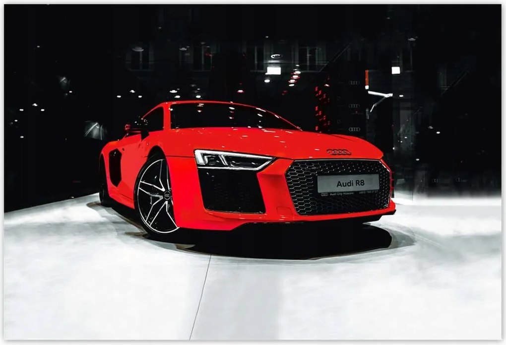 Poszterek 200x135 Piros Audi Audica R8