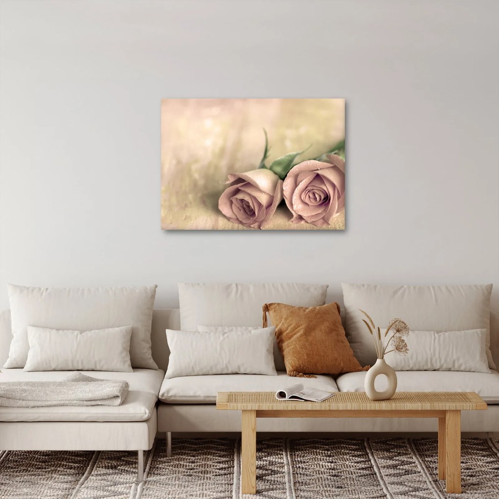Kép - Finom rózsák (70x50 cm)