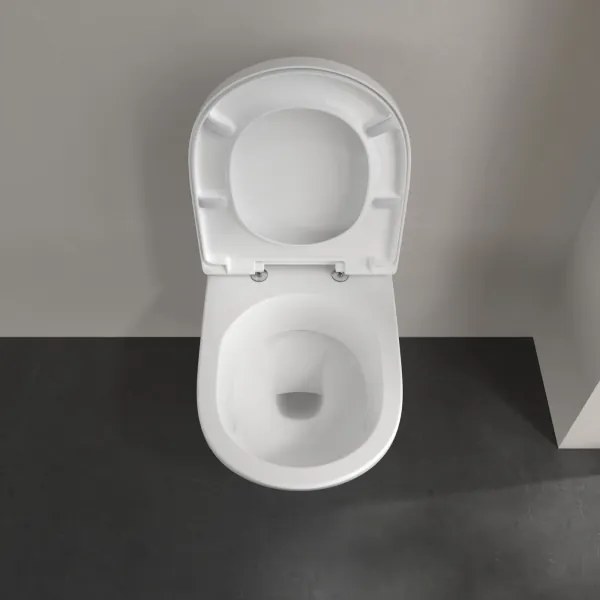 Villeroy & Boch 5660H101 - O.NOVO függesztett WC ülőkével, kerámia/fehér