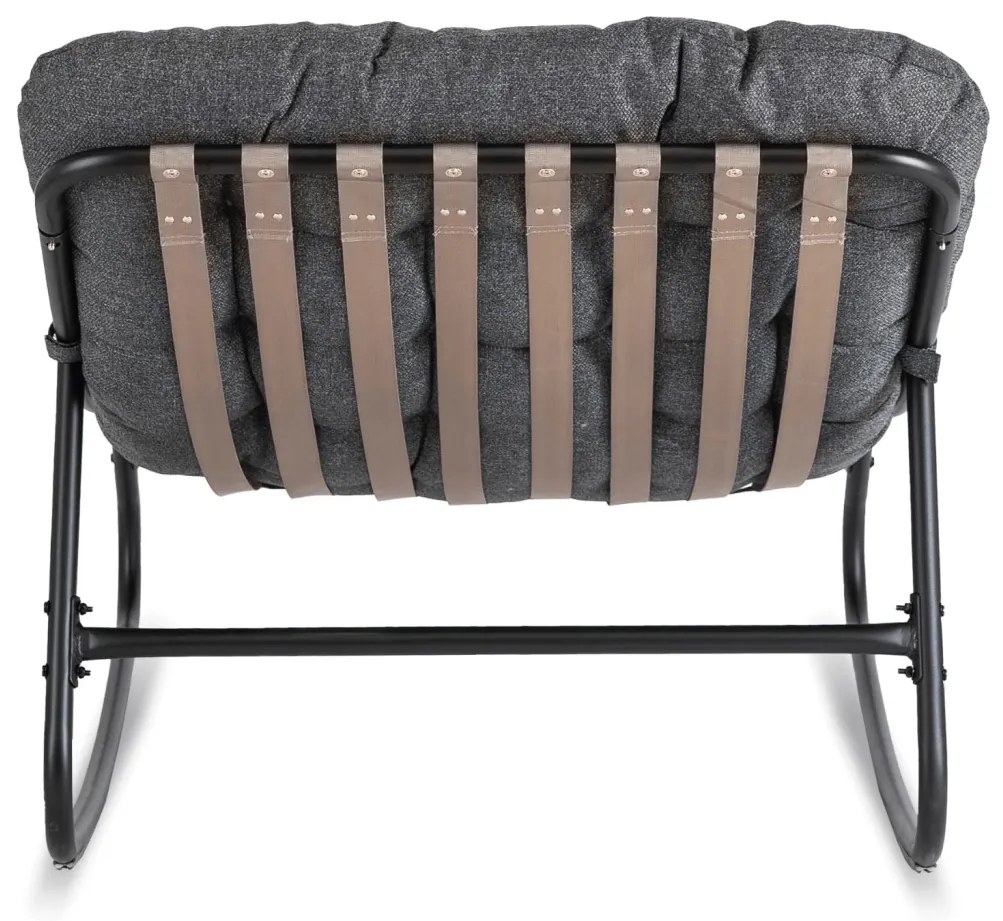 Hintafotel Szürke Párnával. AURORA