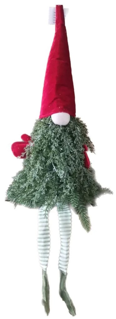Klasszik ülő karácsonyi manó 45cm