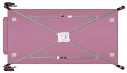 Lionelo - STEFI PLUS utazóágy, rózsaszín magnólia