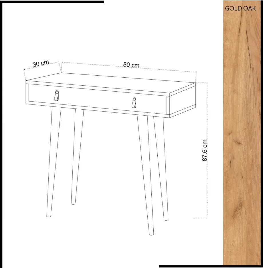 Dokka komód, 80 cm