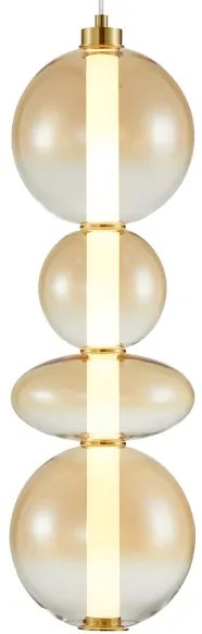 LED Csillár zsinóron DAPHNE LED/36W/230V arany