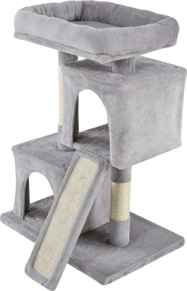 PawHut Macska Fa 83 cm Kismacskák számára - Kaparóoszlop Zsineggel, Macska Mászófa és Játékfa | Aosom