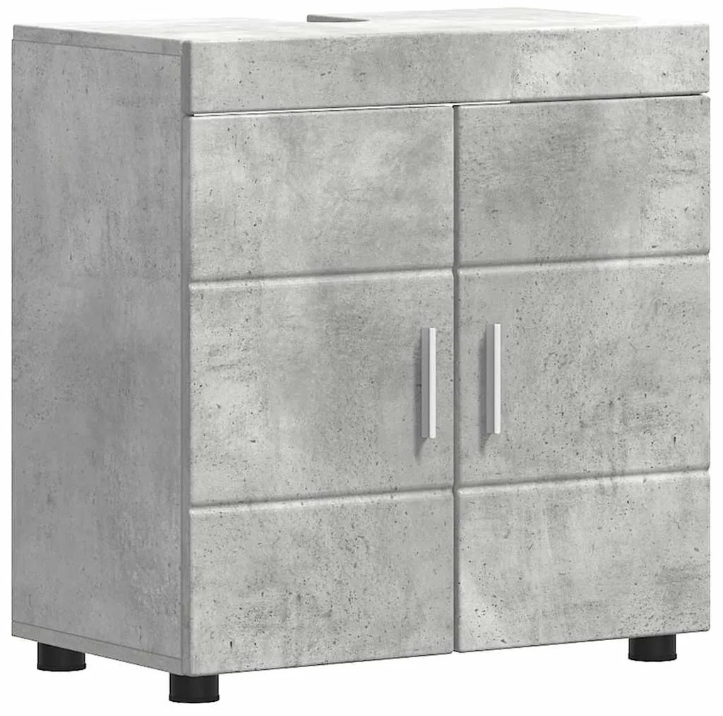 Fürdőszoba mosdószekrény TULUM Beton szürke 60 x 34 x 63 cm