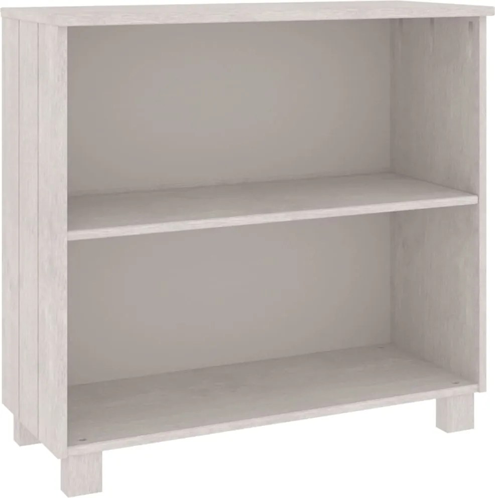 vidaXL HAMAR fehér tömör fenyőfa tálalószekrény 85 x 35 x 80 cm