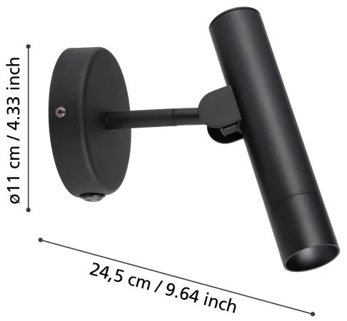 Eglo 900907 - LED Fali lámpa ALMUDAINA LED/5W/230V