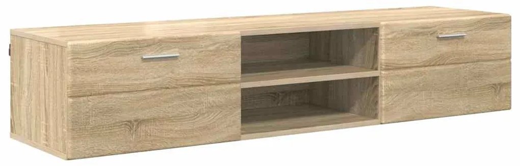 TV szekrény fiókkal sonoma tölgy 150 x 39 x 30 cm Faanyag