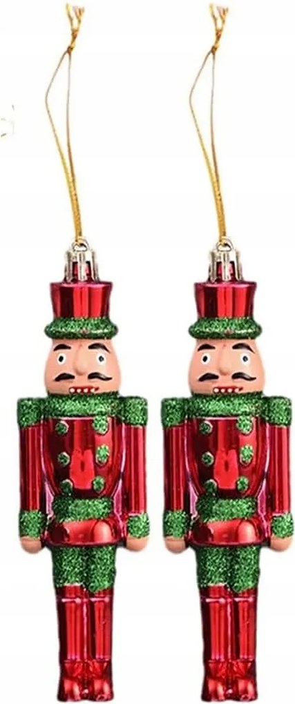 2x Diótörő Bomba Karácsonyfa Katona Karácsonyi medál