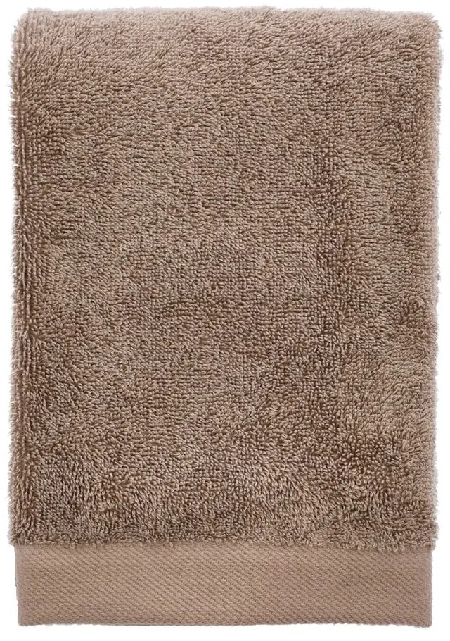 Barna organikus pamut törölköző 50x100 cm Comfort Organic – Södahl