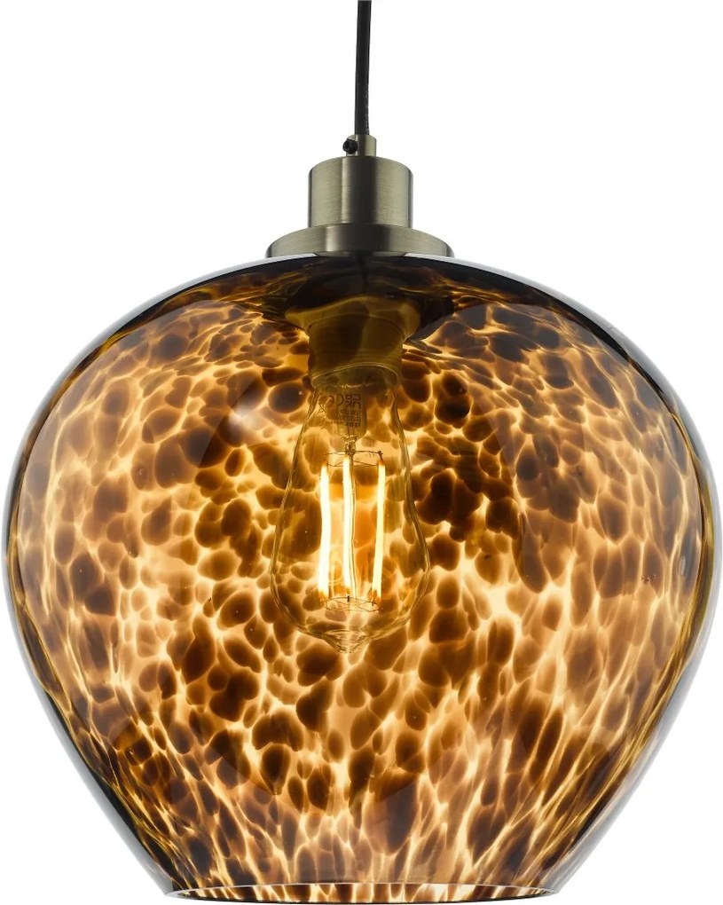 Dar Lighting modern függeszték leandra borostyán darlea0106