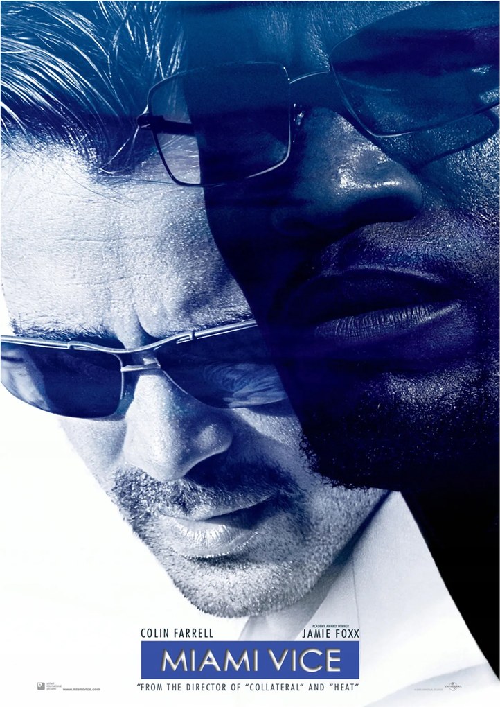 Miami Vice poszter Miami rendőrök Foxx Farrell