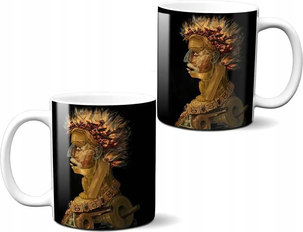 Giuseppe Arcimboldo Tűz bögre