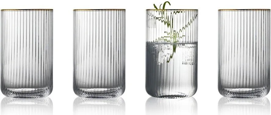 Pohár szett 4 db-os 500 ml Palermo – Lyngby Glas