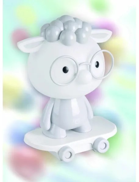 LED Szabályozható éjjeli gyerek lámpa LED/2,5W/230V szürke bárány