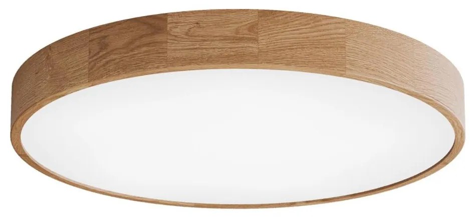 Mennyezeti lámpa CLEO érzékelővel, 6x E27/24W/230V, Ø 80 cm, tölgy