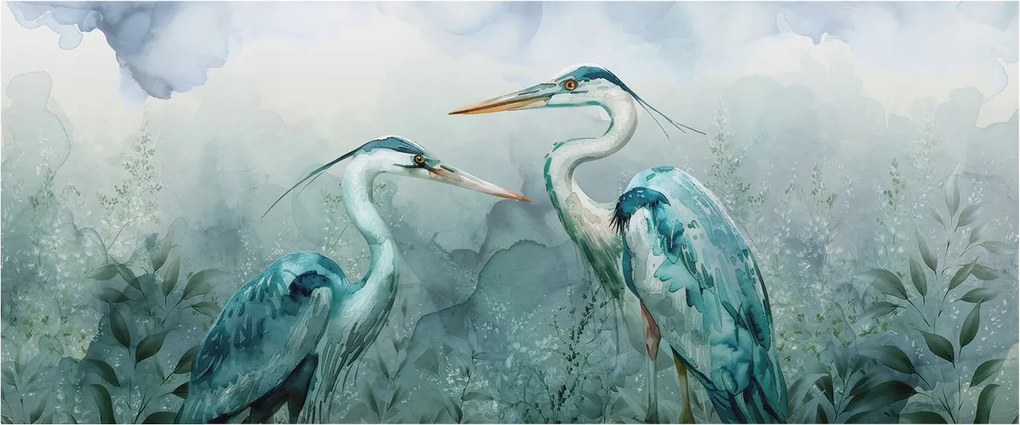 Flizelin tapéta falra Prémium A természet madarai 250x104 Ragasztó