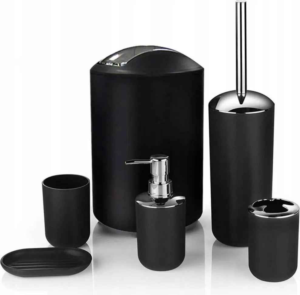 Fürdőszoba Szett Akcesoria Wc-hez Ház Hotel Szett 6 részes.