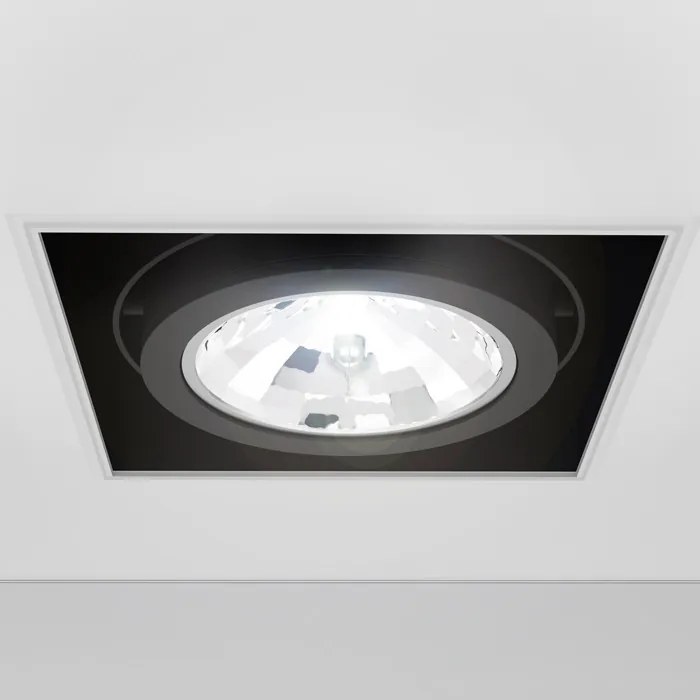 RENDL OFFICE TWIN süllyesztett lámpa fehér 230V/12V 2GX13+G53 55+50W