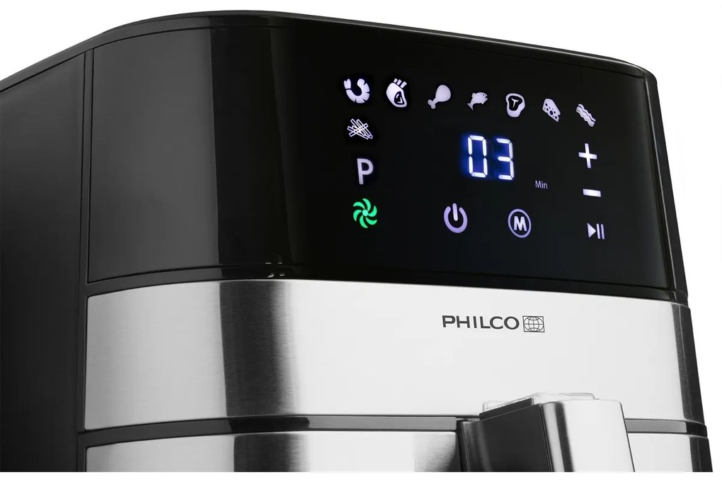Philco PHAF 5000 forrólevegős fritőz