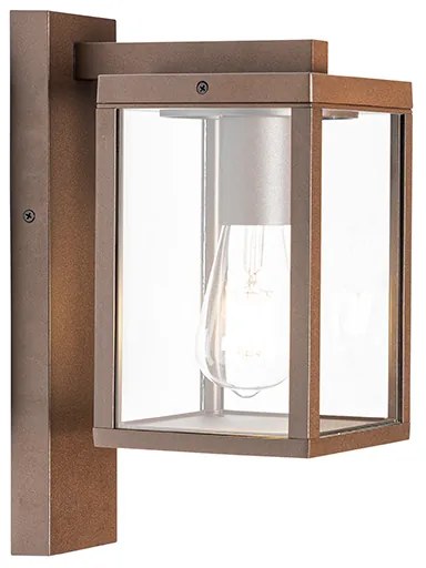 Ipari kültéri fali lámpa rozsdabarna IP44 - Charlois