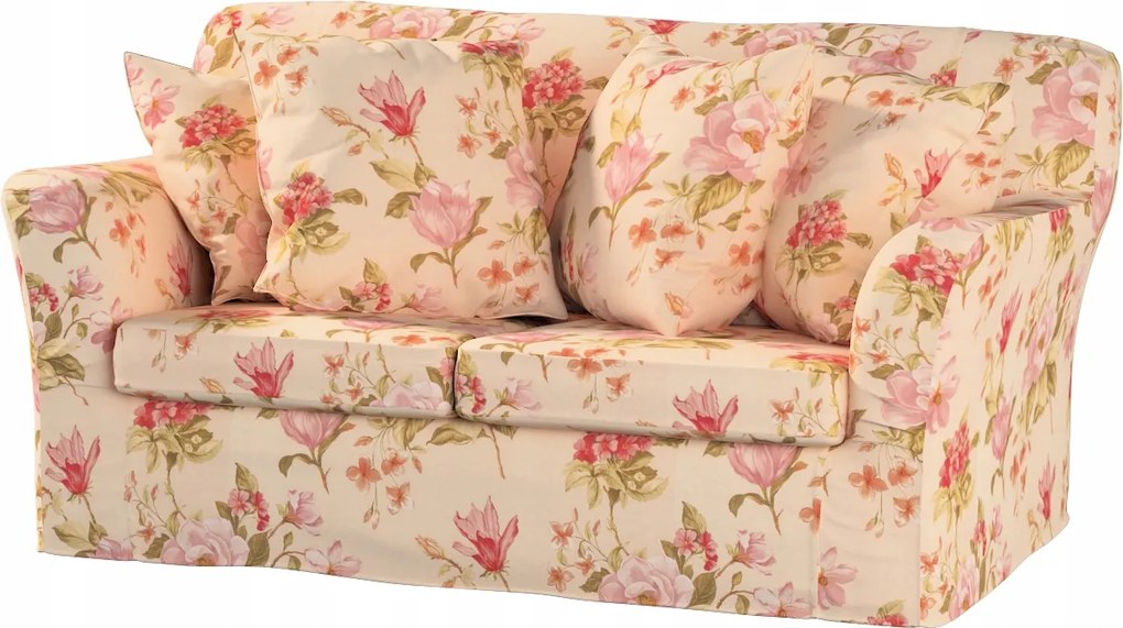 Tomelilla 2 személyes kinyitható kanapé huzat Ikea rózsaszín