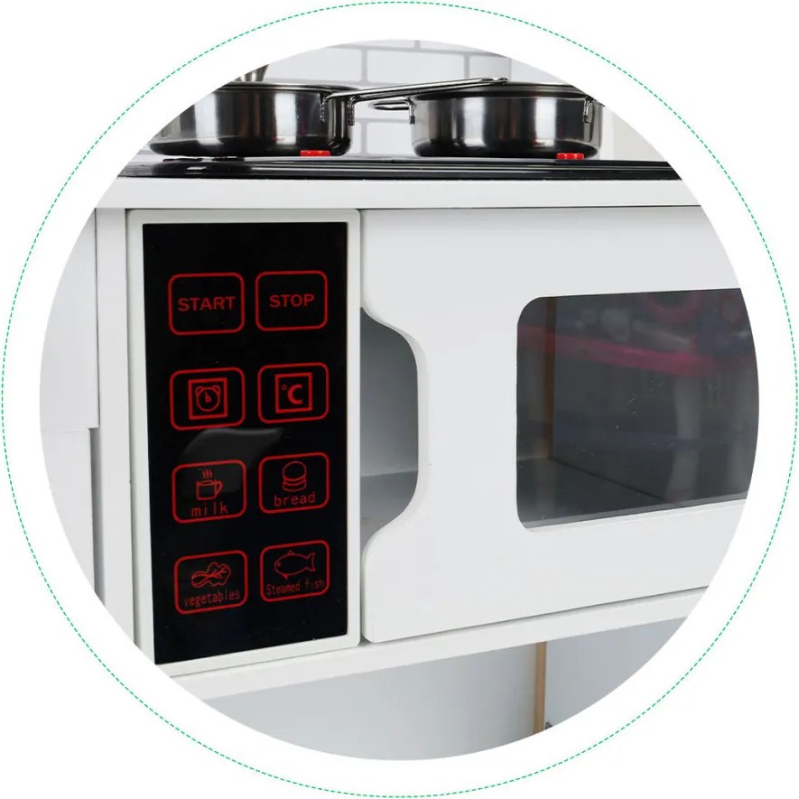 Fa gyerekkonyha fényekkel hangokkal