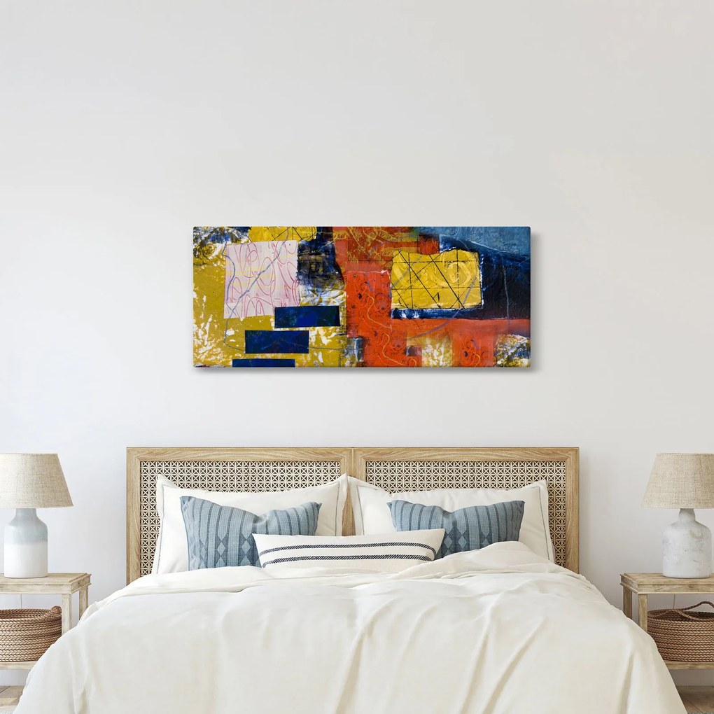 Kép - Absztrakció (120x50 cm)