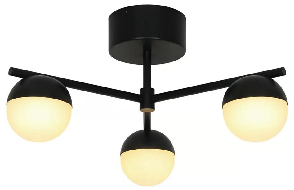 Nordlux - Felületre szerelhető csillár CONTINA 3xG9/5W/230V fekete