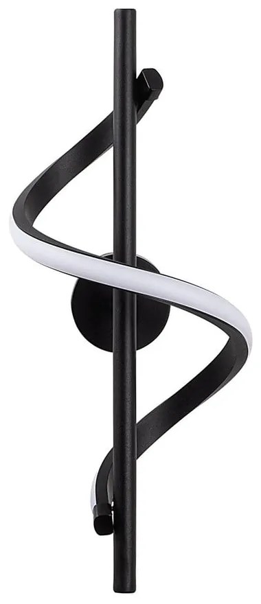 Fekete LED fali lámpa Likma – Opviq lights