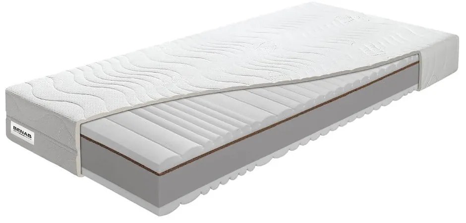 Közepes keménységű-extra kemény kétoldalas hab matrac 140x200 cm BonVitality HR – BENAB