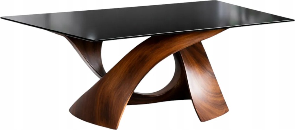 Edzett üveg asztalra Fekete asztallapra íróasztalra komódra 6mm 50x90 cm