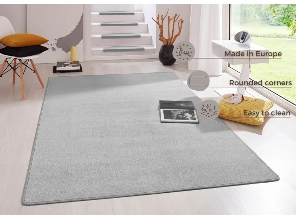Világosszürke szőnyeg 80x150 cm Fancy – Hanse Home