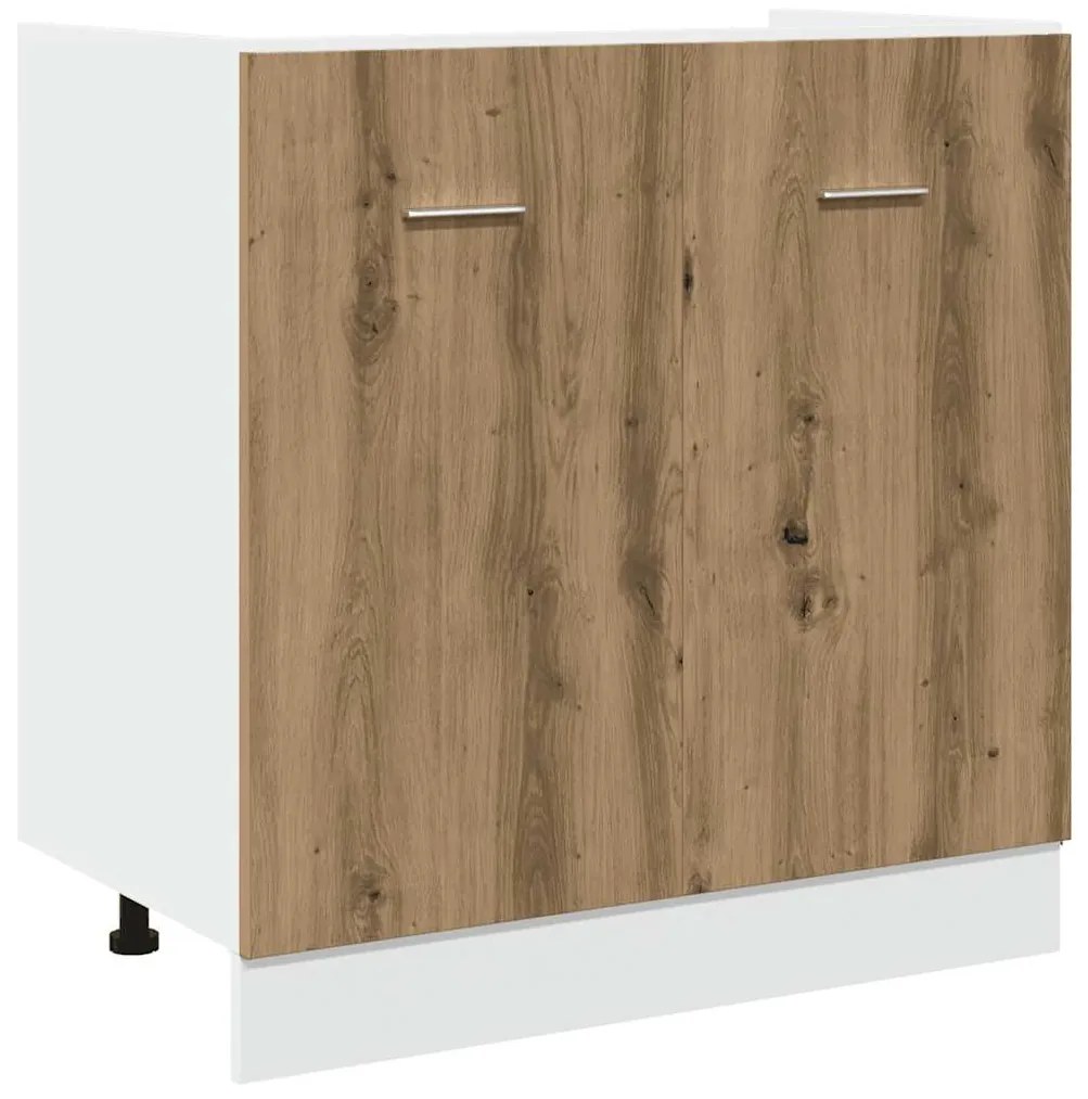 Lyon 11 darabos konyhaszekrény készlet Kézműves tölgy műszaki fa