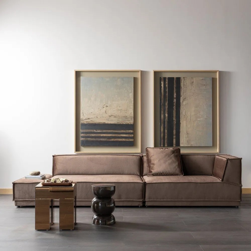 Fém kerek tárolóasztal ø 30 cm Breno – WOOOD