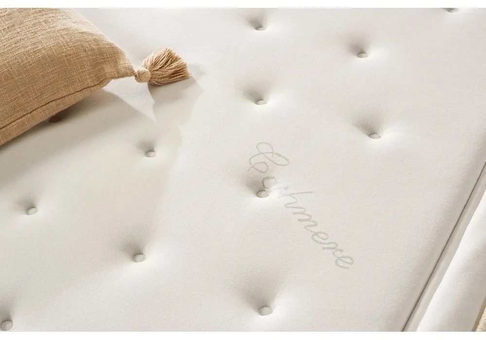 Kemény-közepes keménységű kétoldalas hab matrac 200x200 cm Premium Cashmere – Moonia