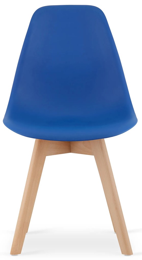 Kék KITO szék bükkfa lábakkal