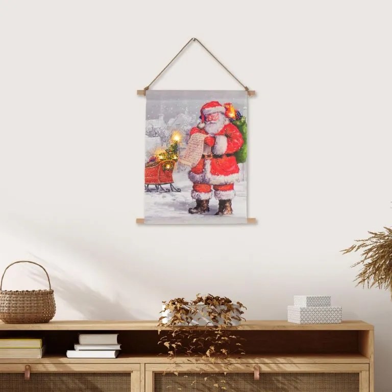 MAXXIVIA Függő fali festmény LED  30 x 40 cm