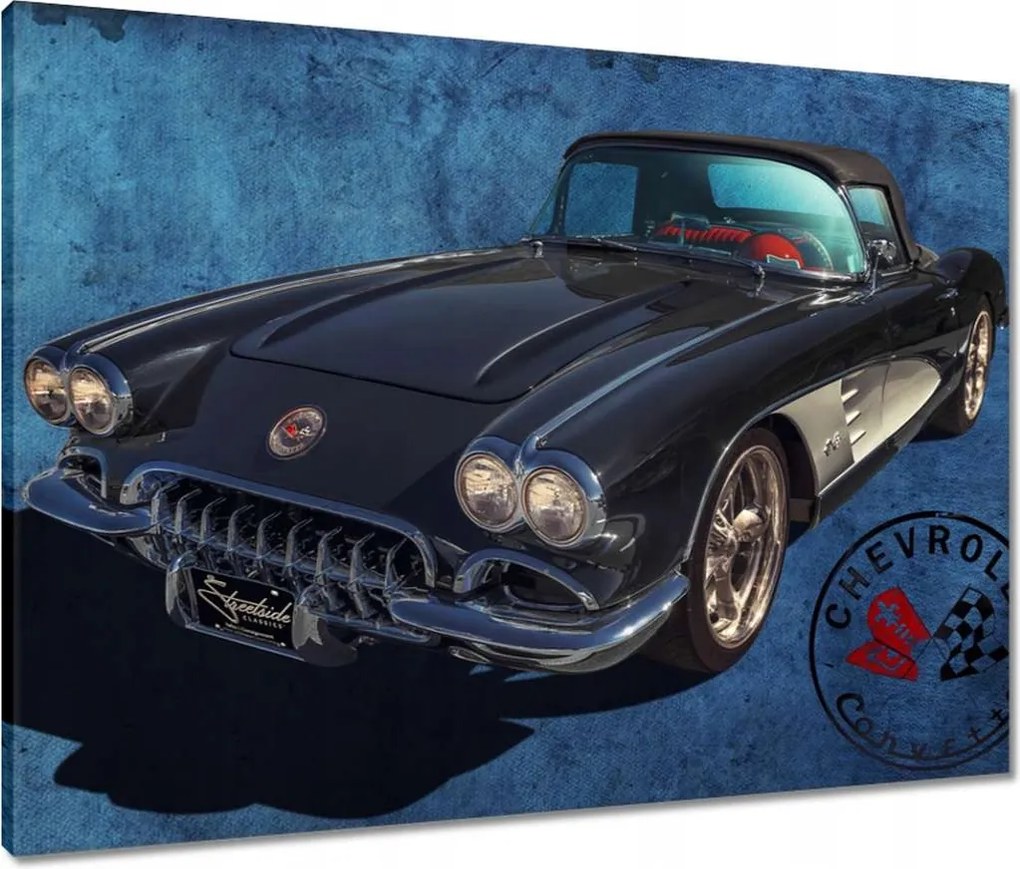 Vászonkép 80x60 Chevrolet Corvette C1