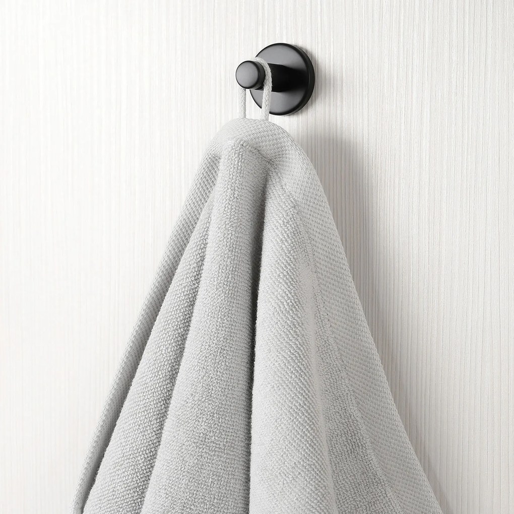 Goldea bordűr nélküli frottír törölköző és fürdőlepedő soft – szürke 50 x 100 cm