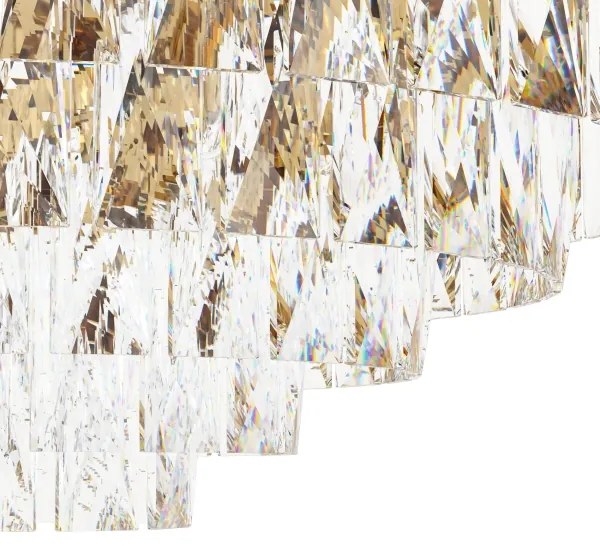 Eglo 39459 - Mennyezeti lámpa VALPARAISO 16xE14/40W/230V arany